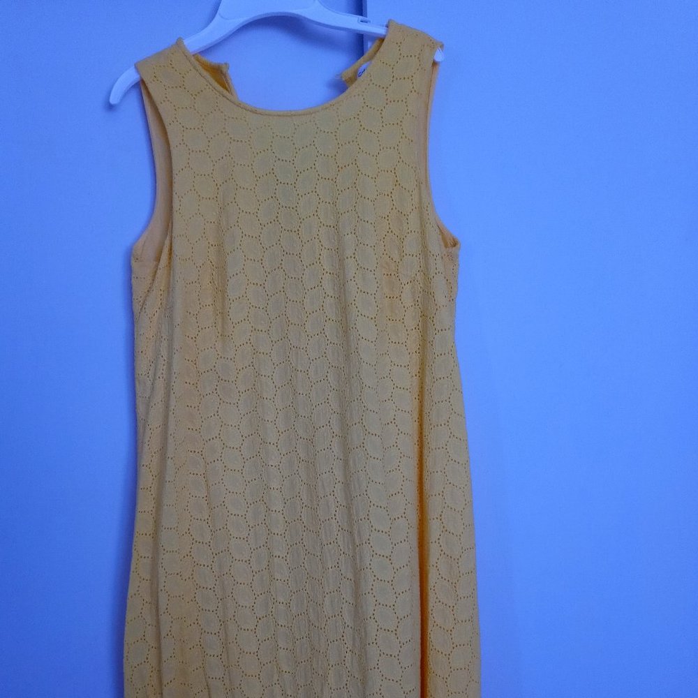 Calvin Klein Yellow Dress